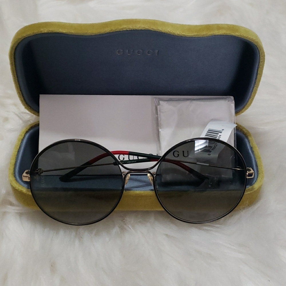 GUCCI ROUND 0395S SUNGLASSES - Picture 2 of 8